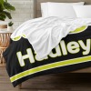 Yellow Cheers Cheerleader Flannel Blanket