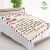 Dear Daughter Throw Blanket