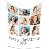 B-UK209-9 Merry Christmas Blanket