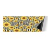 Sunflower Plaid Kitchen Mat 48"x17"