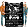 ZL-QHBA-002 MOM Black Blanket