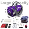 Cheer Purple Cheerleader MultiFunction Travel Bag