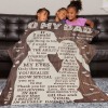 B-330 DAD Girl Blanket
