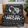 ZL-QHBA-002 MOM Black Blanket