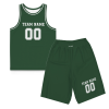 Green Basketball Custom Uniform Basketball Uniform Set