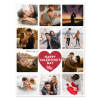 B-318-11 Valentine Couple Blanket