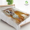 Bulldog Art English Bulldog Lovers Fleece Blanket Throw Blanket