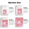 L-004-Text Red Blanket