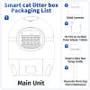 Smart cat litter box intelligent litter box