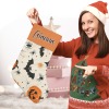 Pumpkin Bat Spider Halloween Christmas Stocking