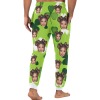 St. Patrick's Day Clover Pattern Men S Pajama Pants