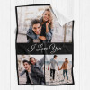B-404-3 Couple-I Love You Blanket
