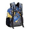 Blue Black Gold All Over Print Children S Backpack