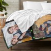B-122-5 FR Joyeux Anniversaire Papa Blanket