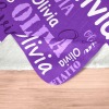 B-312 Name Purple Blanket