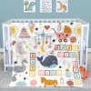 Swan Baby Swaddle Blanket 40"x40"