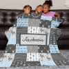 WOODLAND1 Flannel Blanket