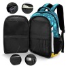 Blue Gold Volleyball Print All Over Print Children S Backpack