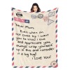 B-289-Text mail Mom Blanket