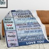 L-BA004-HUSBAND Blanket