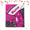 Volleyball Rose Red Thickened Flannel Blanket