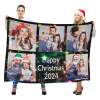 B-122-5 Happy Christmas 2024 Blanket