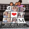 L-005-6 MOM Heart Blanket
