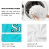 Sky Blue Cheer Cheerleader Flannel Blanket
