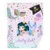 Beautiful Mermaid Tail Minky Blanket