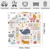 Swan Baby Swaddle Blanket 40"x40"