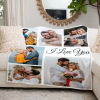 B-282-6 Couple-I Love You Blanket