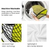 Volleyball Yellow Gold Thickened Flannel Blanket