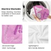 L-004-Text Pink Blanket