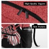 Cheer Deep Red Cheerleaders All Over Print Children S Backpack