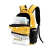 Piano Music Notes Gold All Over Print Children S Backpack