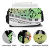 Piano Music Notes Yellow Green All Over Print Children S Backpack