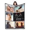 B-Q196D-5 Couple Blanket