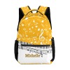 Piano Music Notes Gold All Over Print Children S Backpack