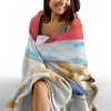 CHRISTMAS CHOW CHOW DOG Decorative Blanket Throw Blanket