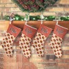 Basketball Pattern Christmas Stocking