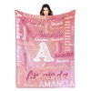 L-004-Text Red Blanket