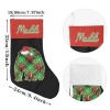 Red Green Plaid Bear Christmas Stocking