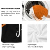 Cheerleaders Orange Cheer Flannel Blanket
