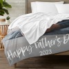 B-289-1 Happy Father's Day 2023 Blanket