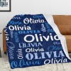 B-312 Name Blue Blanket