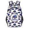 Blue Trucks Tractors All Over Print Children S Backpack