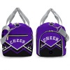 Cheer Purple Cheerleader MultiFunction Travel Bag
