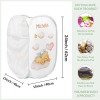 Bear Angels Watercolor Wings Laundry Basket