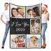 B-345-5 Family Kid Mom Couple Blanket
