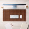Milk chocolate desk mat Desk Mat